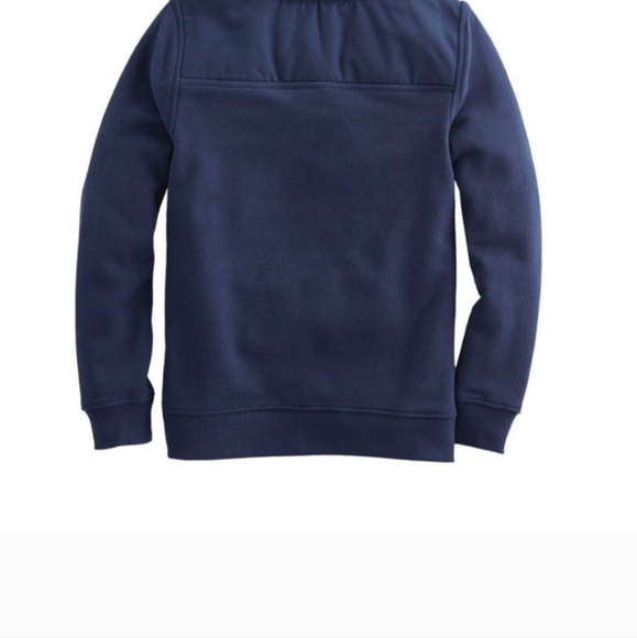 Vineyard Vines Women's Small Navy 1/4 Zip Sweatshirt Neck Lined Long Sleeve - Picture 2 of 6